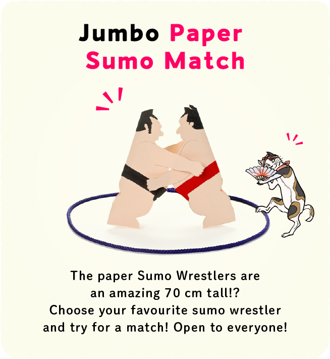 Jumbo Paper Sumo Match